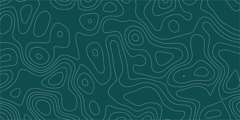 Stylized elevation lines forming an abstract seamless map-like background

