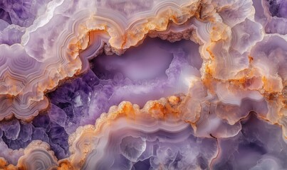 Stunning Amethyst Geode with Intricate Patterns and Rich Purple Hues