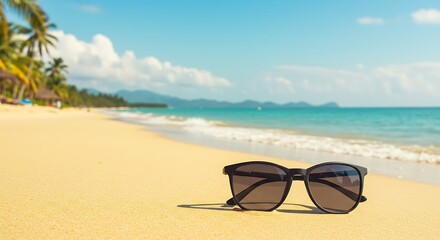 Sun-Kissed Sands & Shades AI Generated