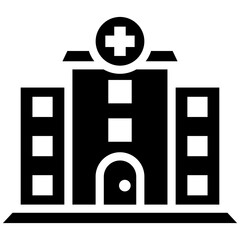 Obraz premium Hospital Icon