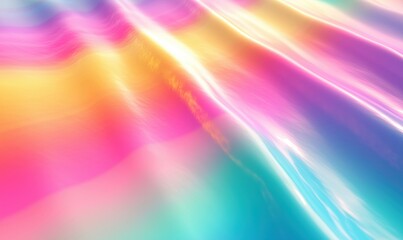 Obraz premium Colorful abstract wave pattern with vibrant gradients and smooth textures