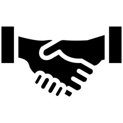Deceptive Handshake Icon