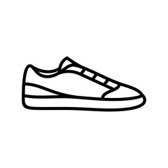 Cool casual shoes icon vector design with trendy style