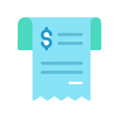 Obraz premium Receipt Icon for Transaction Records