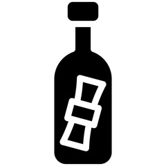 Message In Bottle Icon