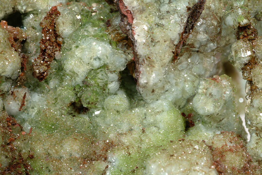 Mineral Willemite, Tsumeb mine, Tsumeb, Otavi, Namibia