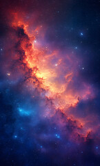 Fototapeta premium magical view of space