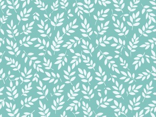 Seamless background with leaves, seamless pattern with leaves, seamless floral pattern
