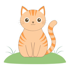 Feline animal illustration 