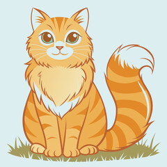 cat vector illustration 