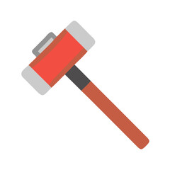  Symbol of Sledgehammer for Construction Tasks