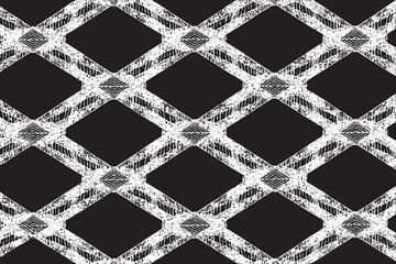 Wallpaper with Seamless repeating pattern. Black and white pattern . Abstract background. Monochrome texture for web page, textures, card, poster, fabric, textile.
