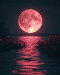 A vivid illustration of a shiny metallic coin glistening over a brightly lit meadow