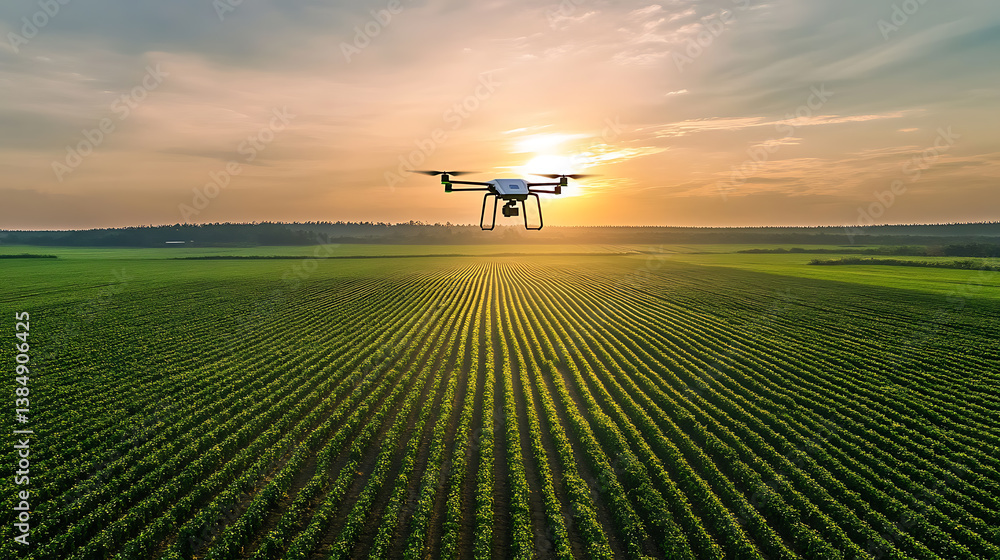 Poster an ai driven smart farming system optimizing irrigation, crop management, and harvest predictions ba