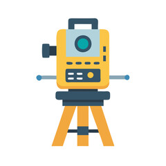 Fototapeta premium Functional Theodolite Machine Design for Surveying