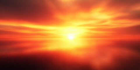 Obraz premium sunset over the sea