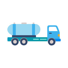 StylishWaterTruckDesignforModernDistribution
