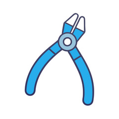 wire-cutter-flat-icon