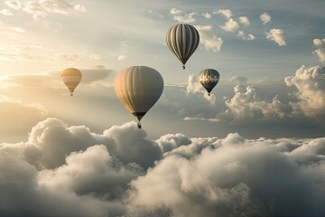 Fototapeta premium Flying into Fantasy