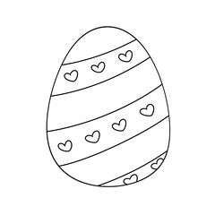 groovy easter clipart, seasonal, springs, transparent, download, cute easter, outline, eggs, festival, cute, decoration, 