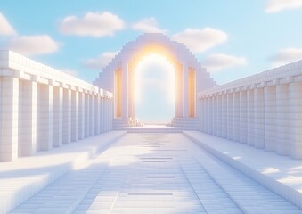 Ancient Pathway to Sky Gate