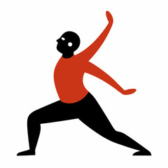 running man silhouette