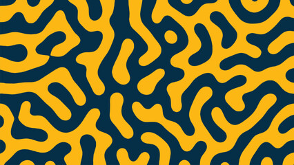 Abstract turing pattern lines seamless texture wallpaper fabric diffusion noodle background EPS 10