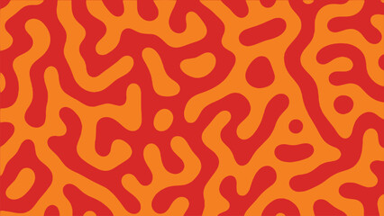 Abstract turing pattern lines seamless texture wallpaper fabric diffusion noodle background EPS 10