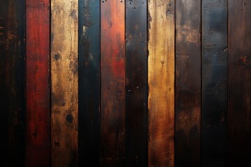 A rustic timber wall that serves as a background, showcasing natural wood textures