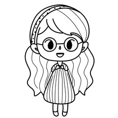 Sweetie Line Art 