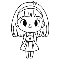 Sweetie Line Art 