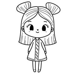 Sweetie Line Art 