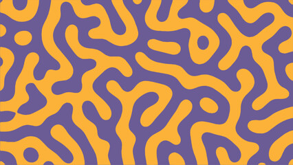 Abstract turing pattern lines seamless texture wallpaper fabric diffusion noodle background EPS 10