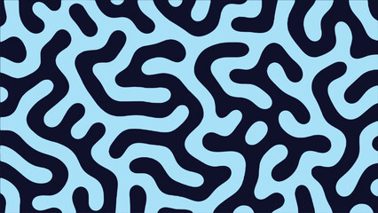 Abstract turing pattern lines seamless texture wallpaper fabric diffusion noodle background EPS 10