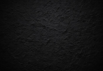 Black wall background, rough and dark texture fills the frame. Black day, black texture, black stone background
