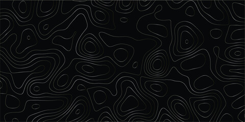 Seamless topographic background with organic flowing contours and soft curves

