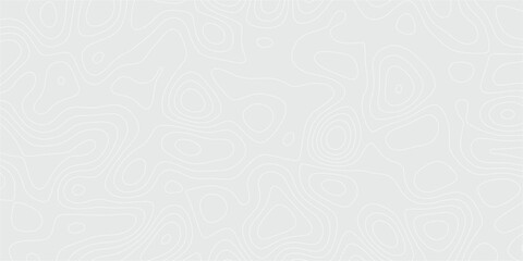 Elevation map design with continuous abstract lines for creative backgrounds

