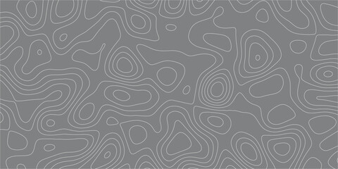 Artistic map lines forming a seamless contour pattern in abstract form

