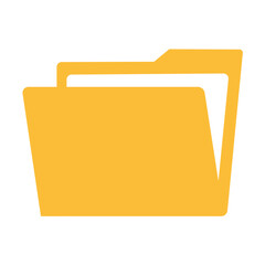 New folder file. Add attach create folder make new plus. Vector icon illustration