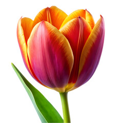 Fototapeta premium Orange Tulip Flower Image