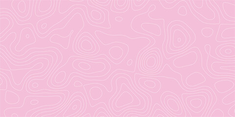 Topography inspired line art with abstract contours forming a fluid pattern

