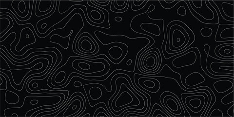 Contemporary abstract design with intricate contour mapping lines for backgrounds

