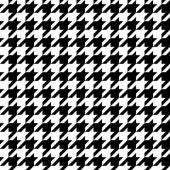Classic houndstooth seamless pattern. Illustration pattern.