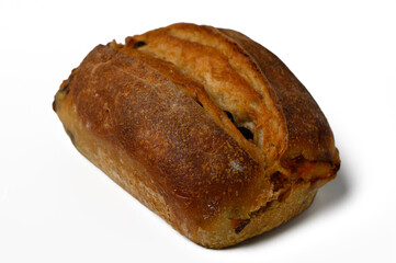 Freshly baked rustic bread loaf with a crispy crust and soft interior ready for enjoyment