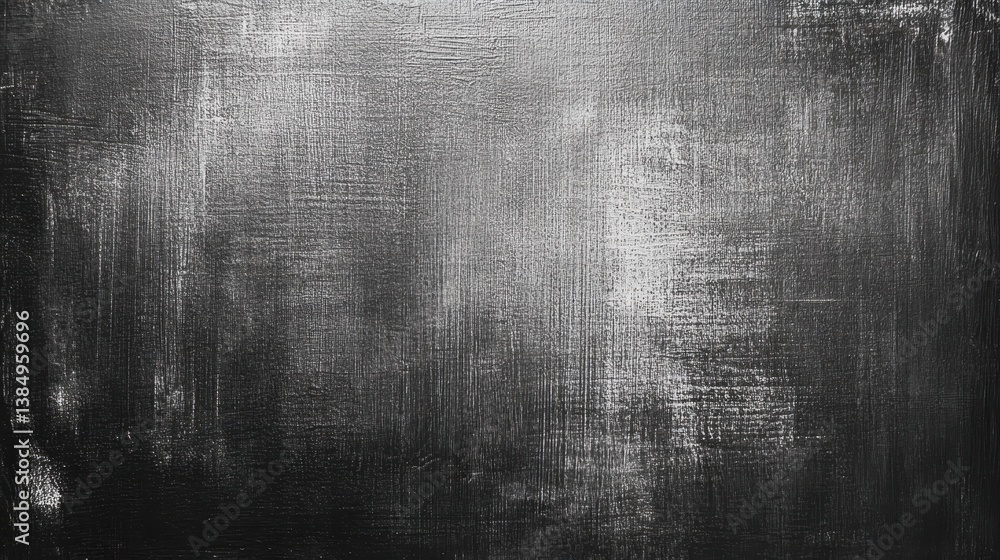 Poster black and white textured background shows brush strokes creating a dramatic effect, perfect for addi