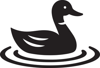 Duck logo vector