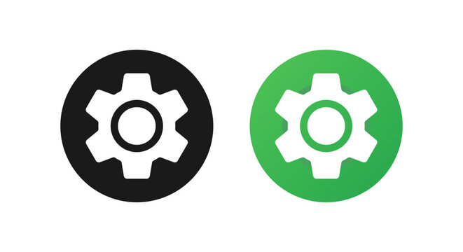Setting Gear Icon Button