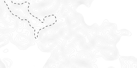 Vector geographic contour map. Topography map background. Black and white wave Seamless line. Topography relief. White wave paper curved reliefs abstract. Topographic map patterns,topography line map.