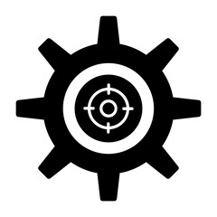 Obraz premium Target Icon