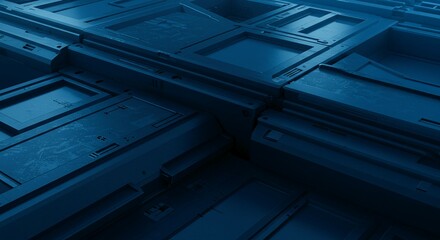 Obraz premium Closeup of laptop computer technology shows metal USB cable for office communication